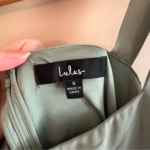 Lulus Sage Green Bridesmaid Dress - Picture 7 of 9